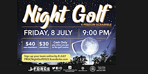 PRGC Night Golf 2022
