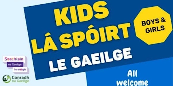 Lá spóirt le CLG Átháin/ Ahane GAA Sports day as Gaeilge