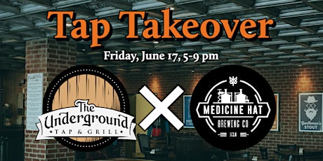 Imagem principal do evento Tap Takeover: Medicine Hat Brewing Company