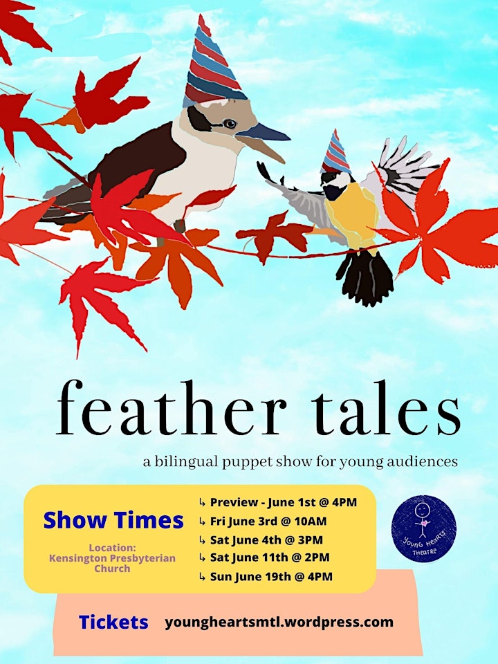 Feather Tales (A Bilingual Puppet Spectacle Bilingue des Marionnettes) image