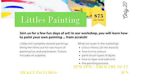 Littles Painting Workshop (June) primary image