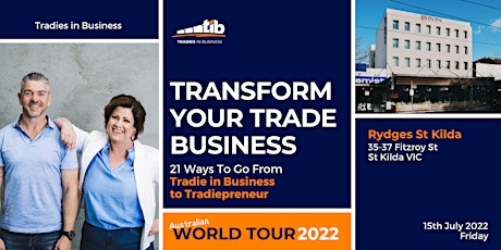 Transform Your Trade Business (Melbourne VIC) tickets