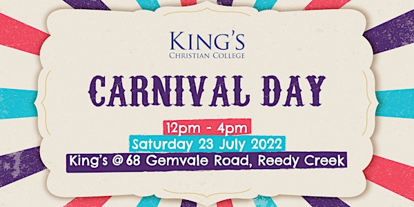 King's Carnival Day 2022 Activity Passes