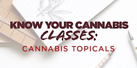 Cannabis Topicals