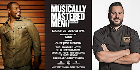 Musically Mastered Menu Miami with Chef Jose Mendin + Tank primary image