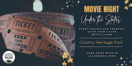 Movie Nights Under The Stars tickets