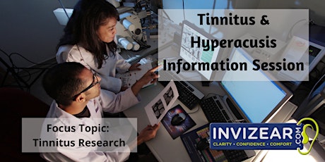 Free Online Tinnitus & Hyperacusis Information Session (09/08/2022)