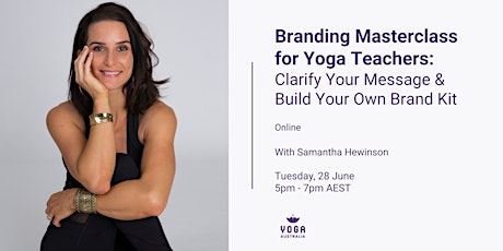 Branding Masterclass for Yoga Teachers