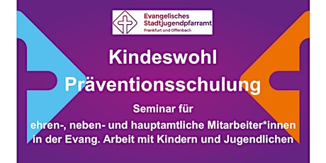 Hauptbild für Kindeswohl - Präventionsschulung