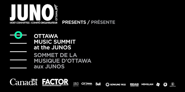 Ottawa Music Summit at the Junos / Sommet de la musique d’Ottawa aux Junos