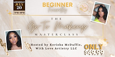 THE  Go-To Makeup Masterclass tickets