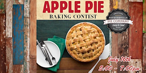 Apple Pie Tasting - Fay Pie Co Great Apple Pie Bake Off