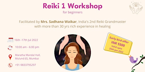 Reiki  1 Workshop for beginners
