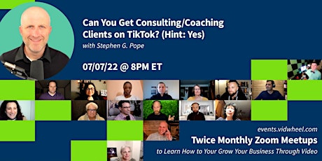 Can You Get Consulting/Coaching Clients on TikTok? (Hint: Yes) tickets
