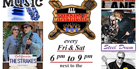 Fri Free Live Music @ All American BBQ Voted BEST Ribs & Tri-Tip in Valley