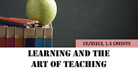 Learning and the Art of Teaching primary image