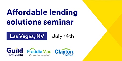 Affordable Lending Solutions Seminar | Las Vegas