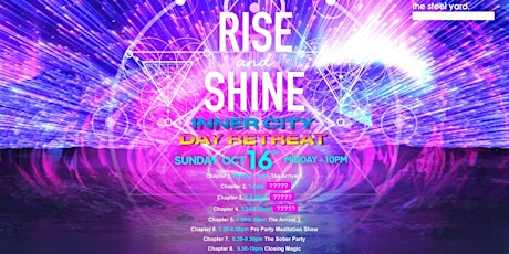 RISE and SHINE INNER CITY RETREAT tickets