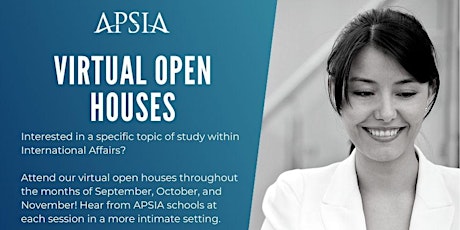 Imagem principal do evento APSIA Virtual Open Houses