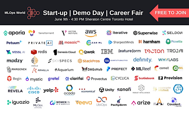MLOPs World Exhibition Only Pass + Start-up/Demo Day/Career Fest image