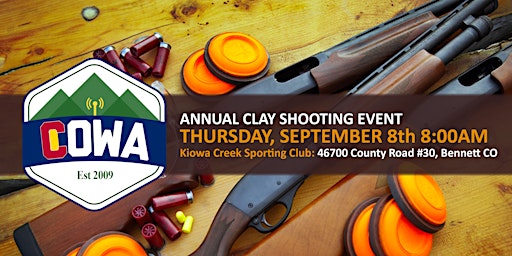 6th Annual COWA Clay Shooting Challenge