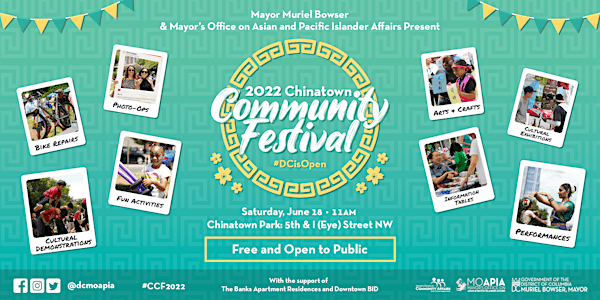 MOAPIA Presents: 2022 Chinatown Community Festival