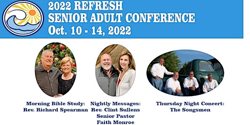 2022 REFRESH - Senior Adult Conference - Myrtle Beach, SC