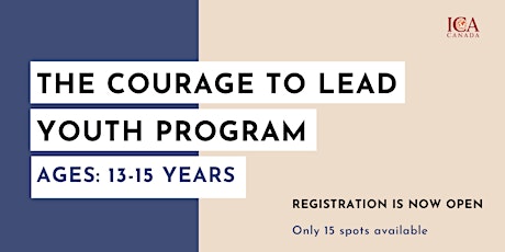 The Courage to Lead Youth Program (Summer 2022) tickets