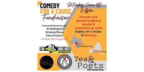 Have-Nots Comedy Presents Comedy for a Cause Fundraiser primary image