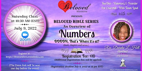 Beloved Bible Series - Numbers tickets