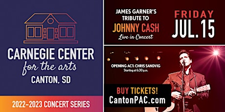 James Garner's Tribute to Johnny Cash Live in Concert tickets