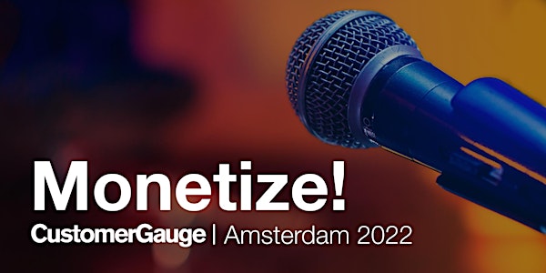 Monetize! Amsterdam 2022