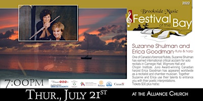 Suzanne Shulman and  Erica Goodman - Festival of the Bay (Alliance Church)
