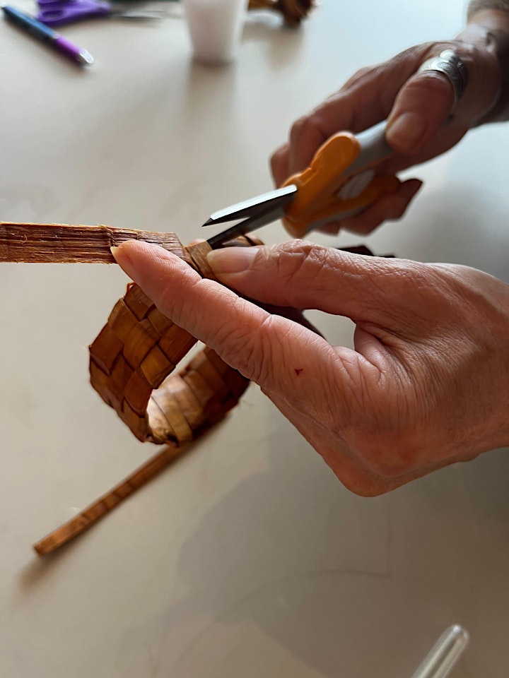 Cedar Bracelet Weaving Workshop at Khatsahlano image