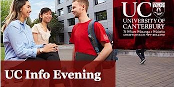 UC Info Evening - Wellington