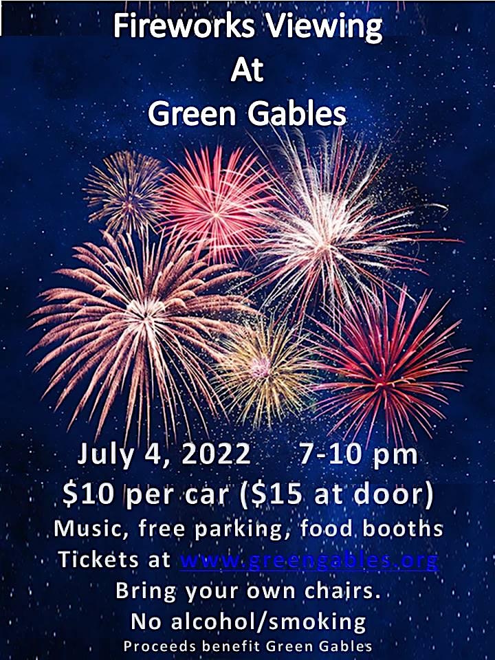 Green Gables July 4th Fireworks Viewing image