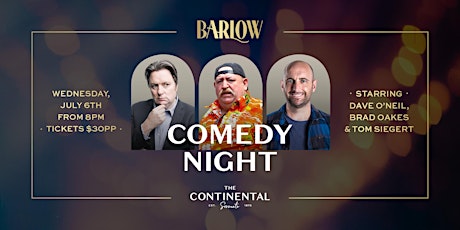 Comedy Night at Barlow tickets