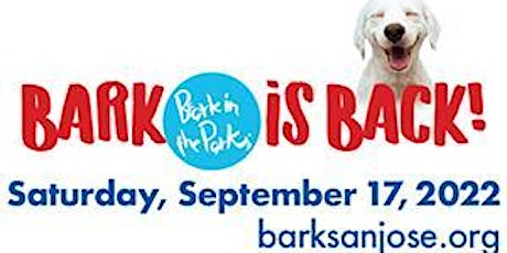 Volunteer for Bark in the Park in San Jose 2022 tickets