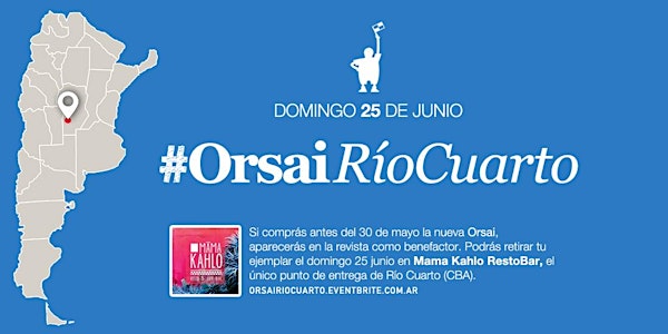 #OrsaiRíoCuarto [CBA] — Comprá tu Revista Orsai 2017