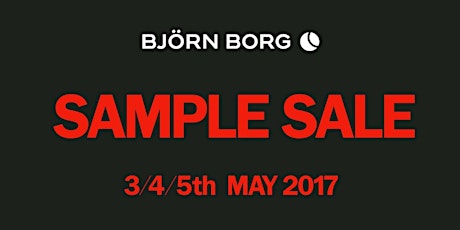 Björn Borg Sample Sale primary image