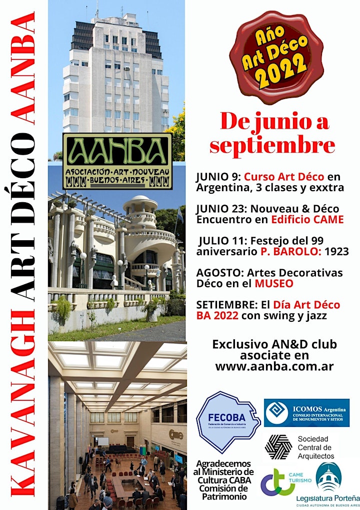 Imagen de AANBA visitas y eventos 2022 en edificios íconos: P. Barolo, Del Molino...
