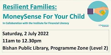 MoneySense For Your Child | Bishan Public Library
