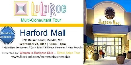 MD Vendors Needed for LuLaRoe Multi-Consultant Pop-Up Shop Sept 23, 2017 primary image