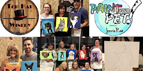 Paint Your Pet at Top Hat Winery!