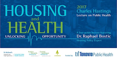 2017 Charles Hastings Lecture on Public Health primary image