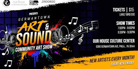 Germantown Art + SOUND! Community Art Show tickets