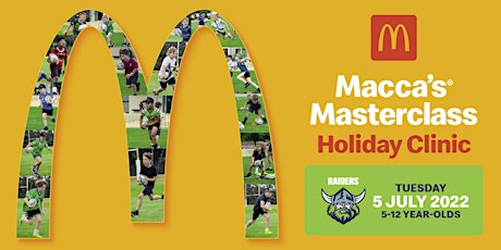 Macca's Masterclass Holiday Clinic 2022 tickets