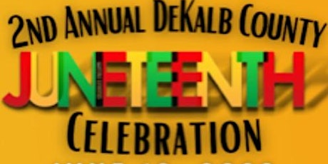NAACP Dekalb Volunteers  - Juneteenth Celebration- DeKalb County primary image