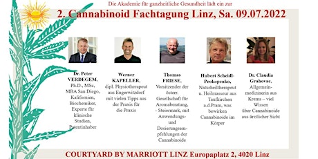 Cannabinoid Fachtagung Linz Tickets