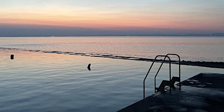 Summer Solstice Sunset Swim | Clevedon Marine Lake